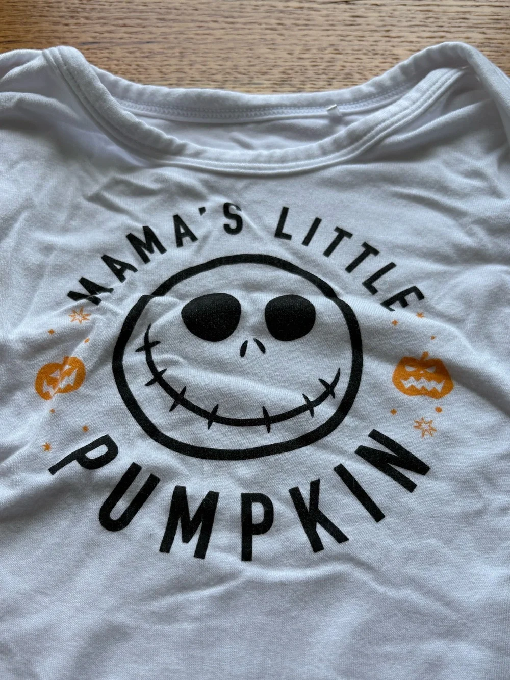 Little Sleepies Nightmare Before Christmas Long Sleeve Bodysuit Size 12-18 Month